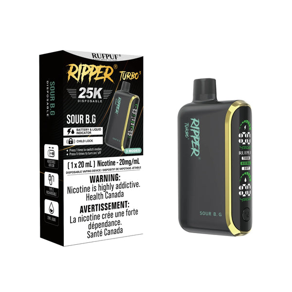 Rufpuf Ripper T3 25K - Sour B.G.