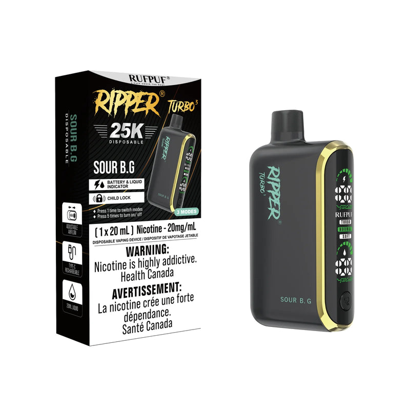 Rufpuf Ripper T3 25K - Sour B.G.