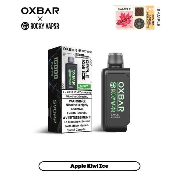 Oxbar SVOPP 16K Pod - Apple Kiwi Ice