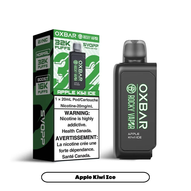 Oxbar SVOPP 32K Pod - Apple Kiwi Ice