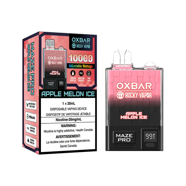 Oxbar Maze Pro 10k - Apple Melon Ice