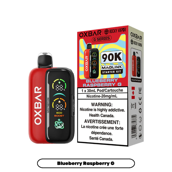 Oxbar Maglink 90K Starter Kit Bundle - Blueberry Raspberry G - AB