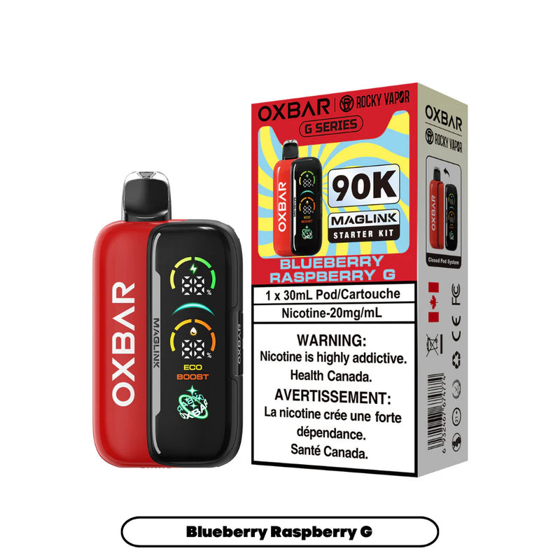 Oxbar Maglink 90K Starter Kit Bundle - Blueberry Raspberry G - AB