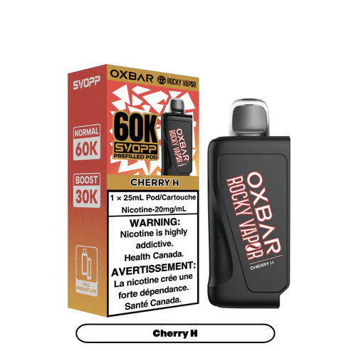 Rocky Vapor SVOPP 60K Pod - Cherry H - AB