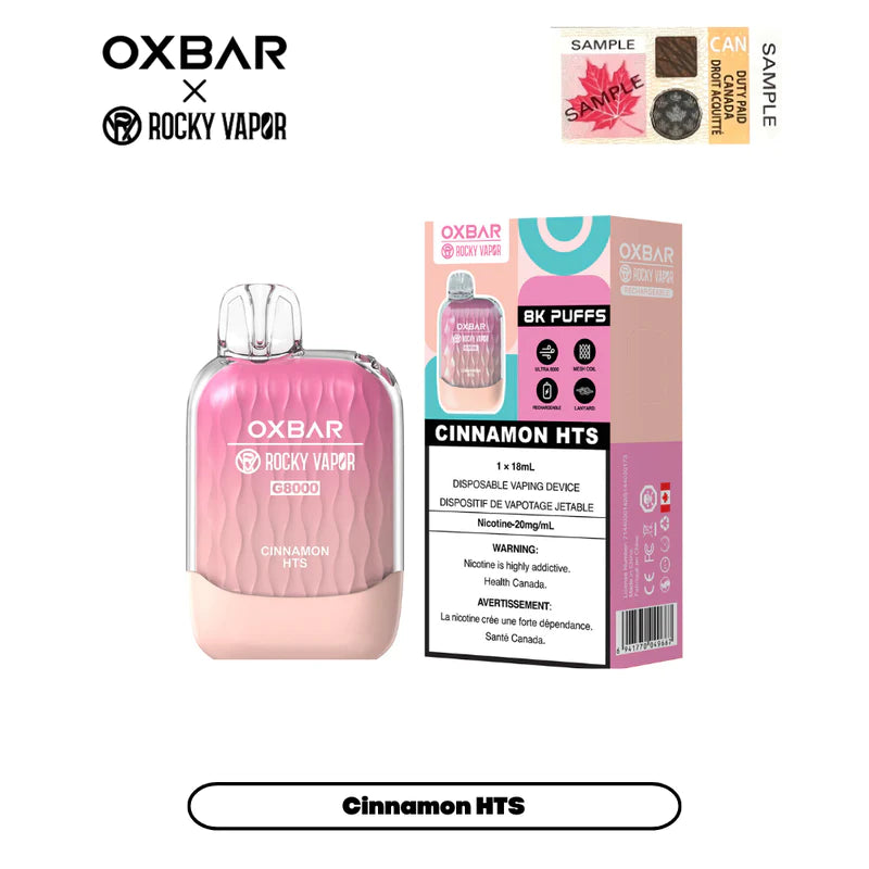 Oxbar 8000 - Cinnamon HTS