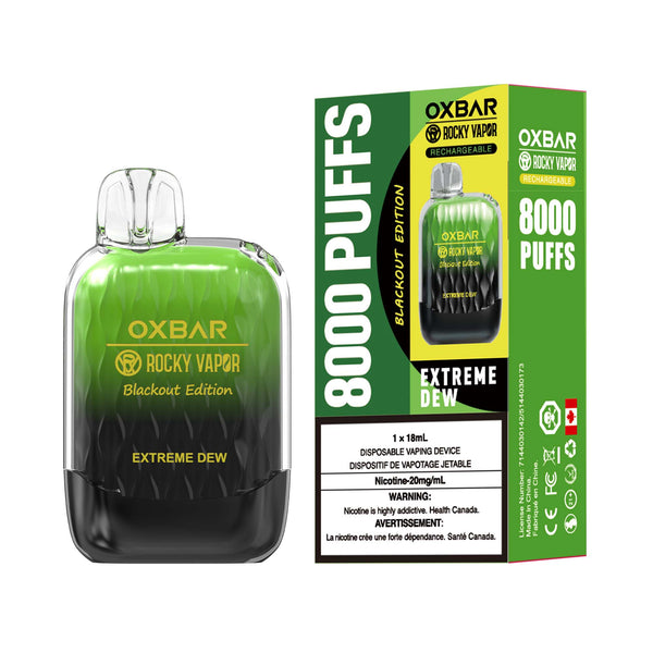 Oxbar 8000 - Extreme Dew
