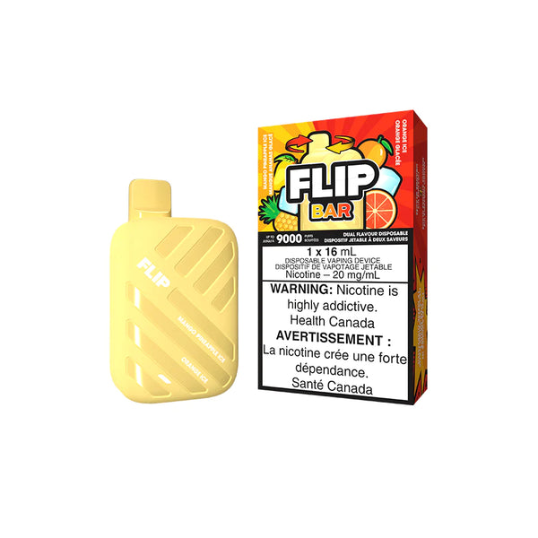FlipBar 9000 2 in 1 - Mango Pineapple Ice + Orange Ice
