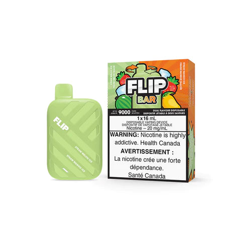FlipBar 9000 2 in 1 - Straw Melon Ice and Straw Mango Ice