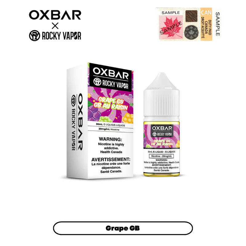 Oxbar Salt - Grape GB