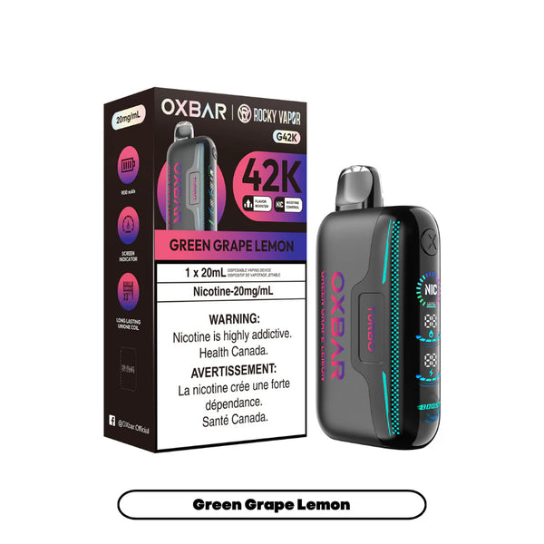 Oxbar G42K - Green Grape Lemon - AB