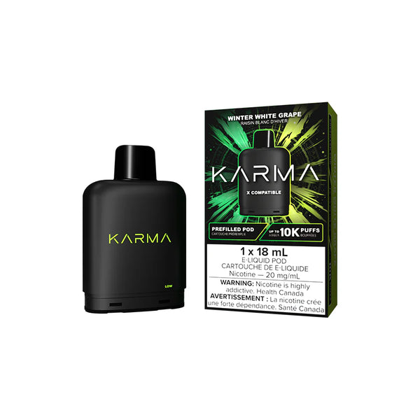 Karma 10K X Pod - Winter White Grape