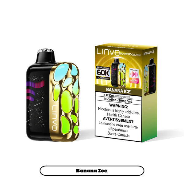 Linvo Rave 60K - Banana Ice