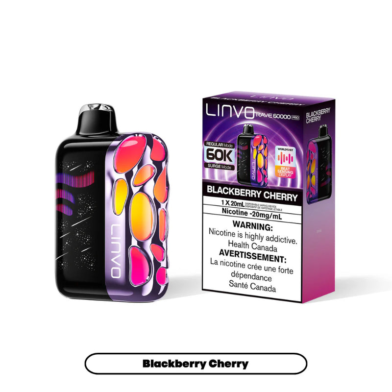 Linvo Rave 60K - Blackberry Cherry