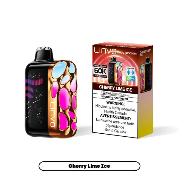 Linvo Rave 60K - Cherry Lime Ice