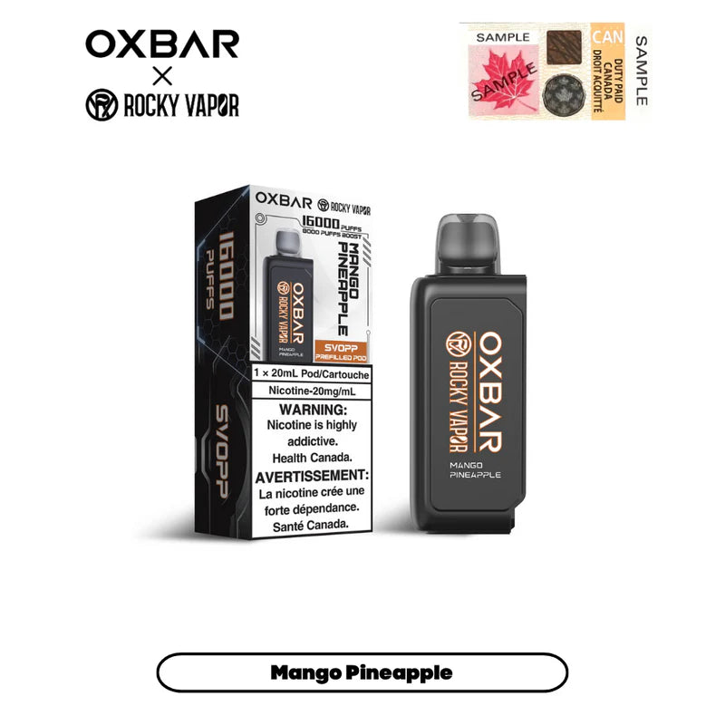 Oxbar SVOPP 16K Pod - Mango Pineapple