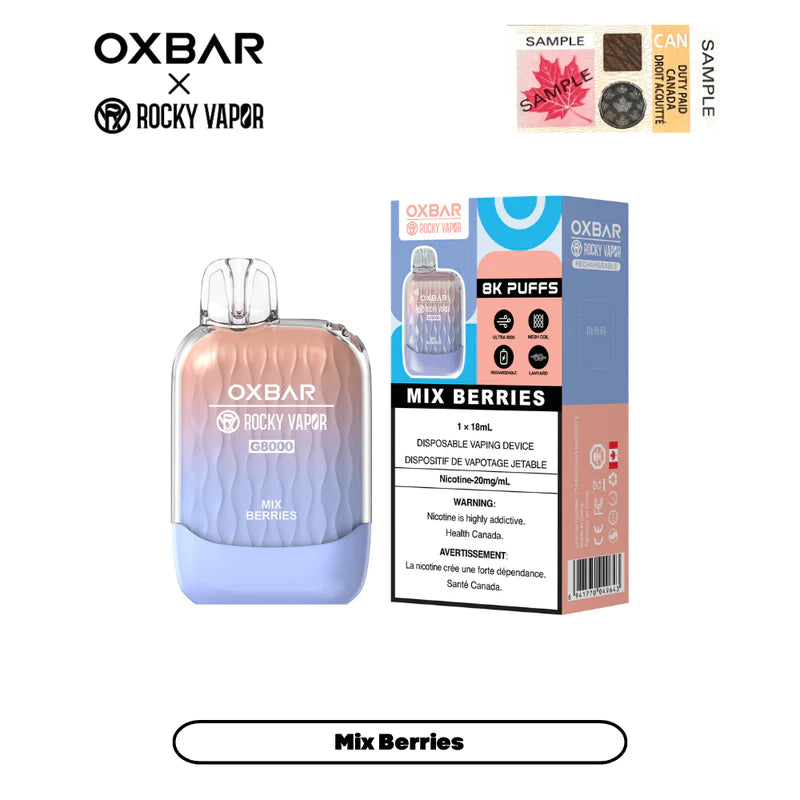 Oxbar 8000 - Mixed Berries