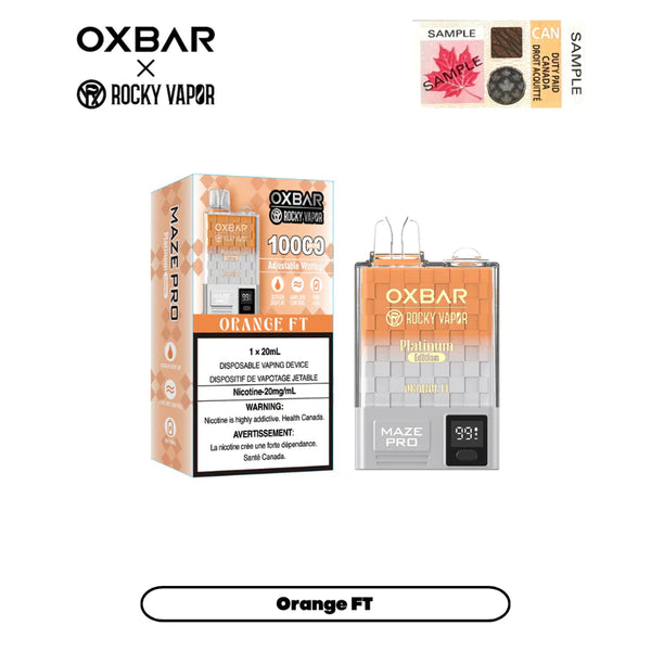 Oxbar Maze Pro 10k - Orange FT