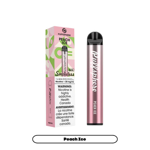Puffsphere Smokeless - Peach Ice