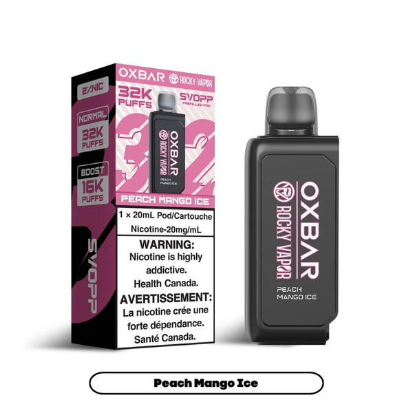 Oxbar SVOPP 32K Pod - Peach Mango Ice