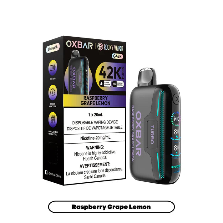 Oxbar G42K - Raspberry Grape Lemon