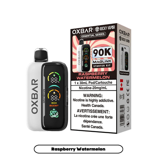 Oxbar Maglink 90K Starter Kit Bundle - Raspberry Watermelon - AB