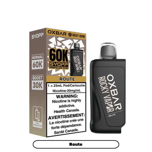 Rocky Vapor SVOPP 60K Pod - Route - AB
