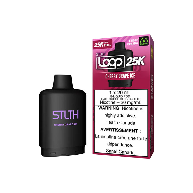 STLTH Loop 25K Pod - Cherry Grape Ice