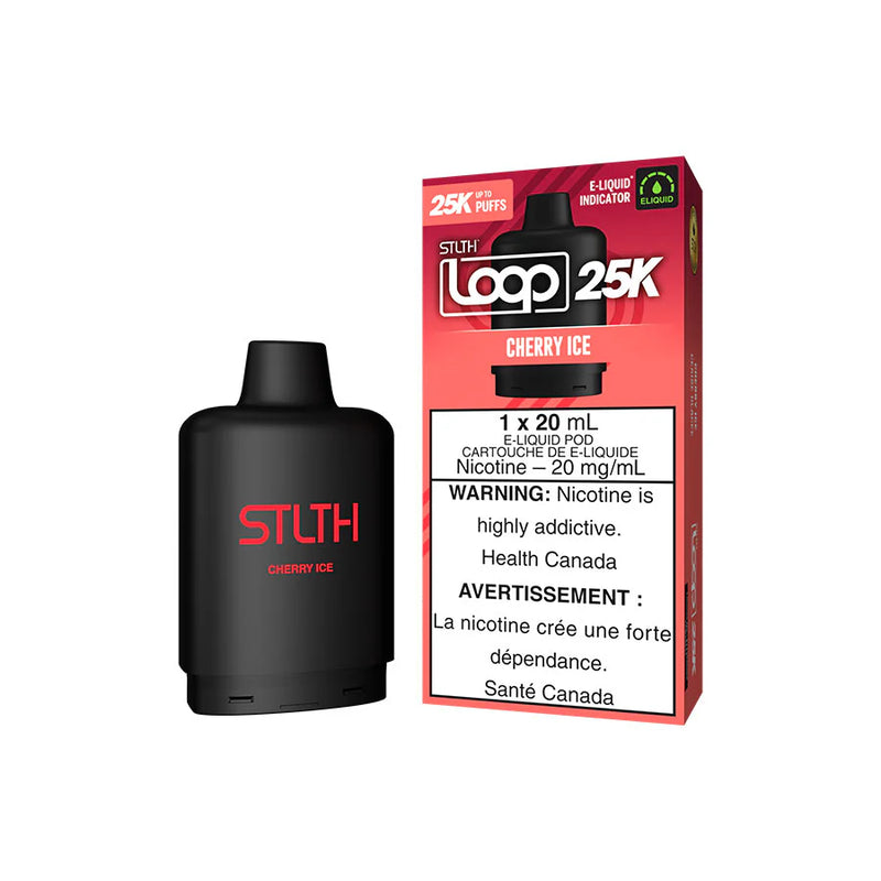 STLTH Loop 25K Pod - Cherry Ice