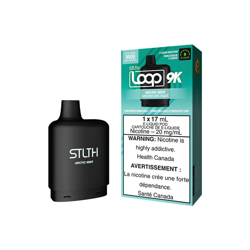 STLTH Loop 9K Pod - Arctic Mint