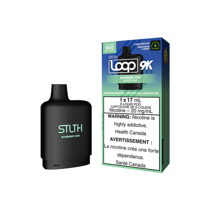 STLTH Loop 9K Pod - Blueberry Kiwi