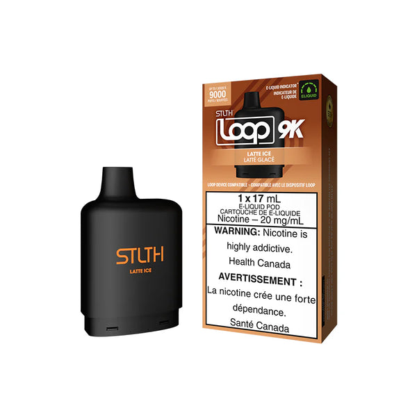 STLTH Loop 9K Pod - Latte Ice