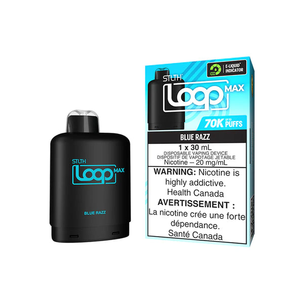 STLTH Loop MAX 70K Pod - Blue Razz - AB