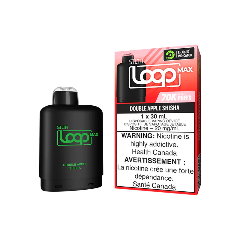 STLTH Loop MAX 70K Pod - Double Apple Shisha - AB