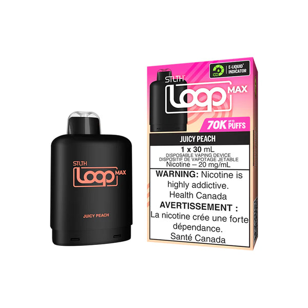 STLTH Loop MAX 70K Pod - Juicy Peach - AB