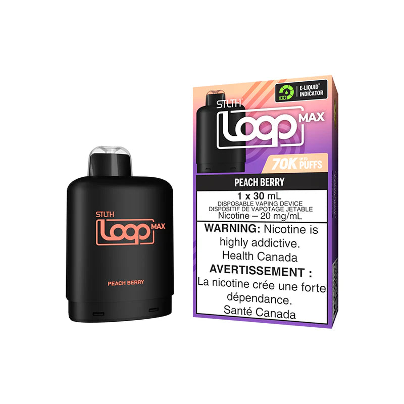 STLTH Loop MAX 70K Pod - Peach Berry - AB