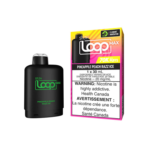 STLTH Loop MAX 70K Pod - Pineapple Peach Razz Ice - AB