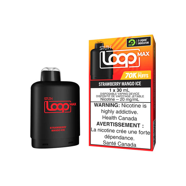 STLTH Loop MAX 70K Pod - Strawberry Mango Ice - AB