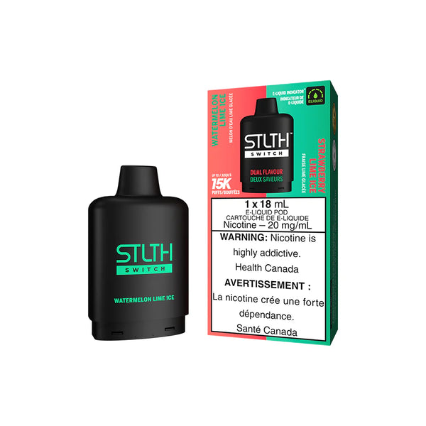 STLTH Switch Pod - Watermelon Lime Ice and Strawberry Lime Ice