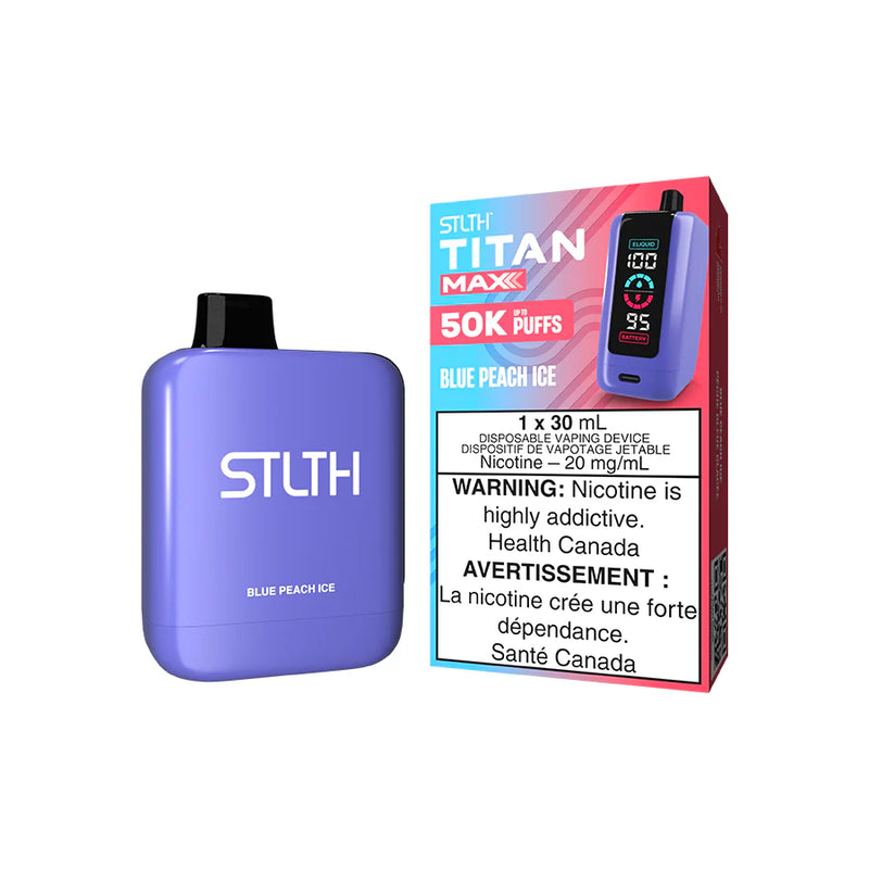 STLTH TITAN MAX - Blue Peach Ice