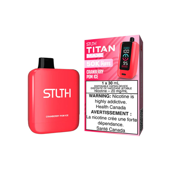 STLTH TITAN MAX - Cranberry Pom Ice - AB