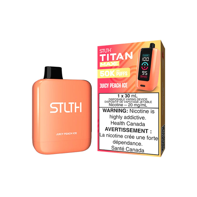 STLTH TITAN MAX - Juicy Peach Ice