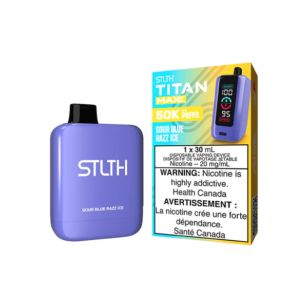 STLTH TITAN MAX - Sour Blue Razz Ice - AB