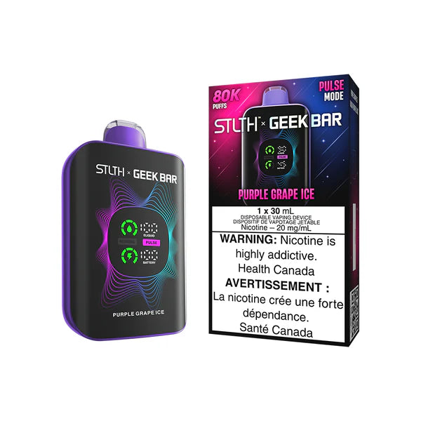 STLTH x Geek Bar 80K - Purple Grape Ice - AB