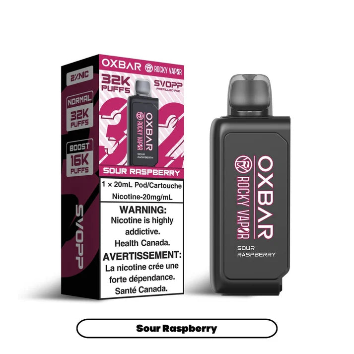 Oxbar SVOPP 32K Pod - Sour Raspberry