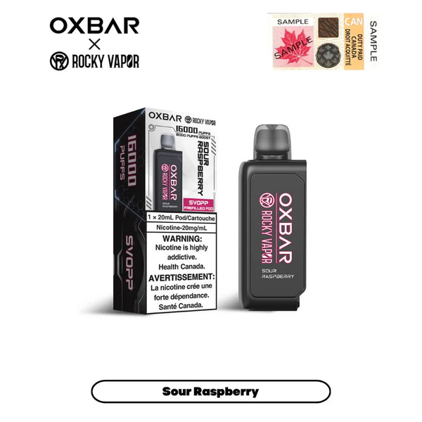 Oxbar SVOPP 16K Pod - Sour Raspberry