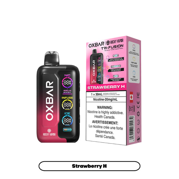 Oxbar Tri Fusion - Strawberry H - AB