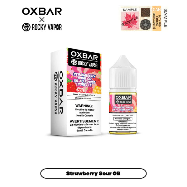 Oxbar Salt - Strawberry Sour GB