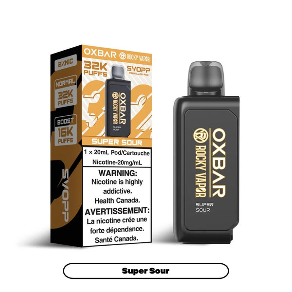 Oxbar SVOPP 32K Pod - Super Sour