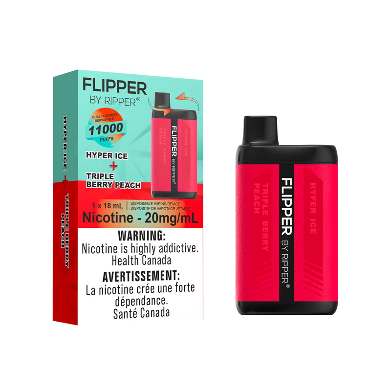 Rufpuf Ripper Flipper 11000 - Triple Berry Peach + Hyper Ice