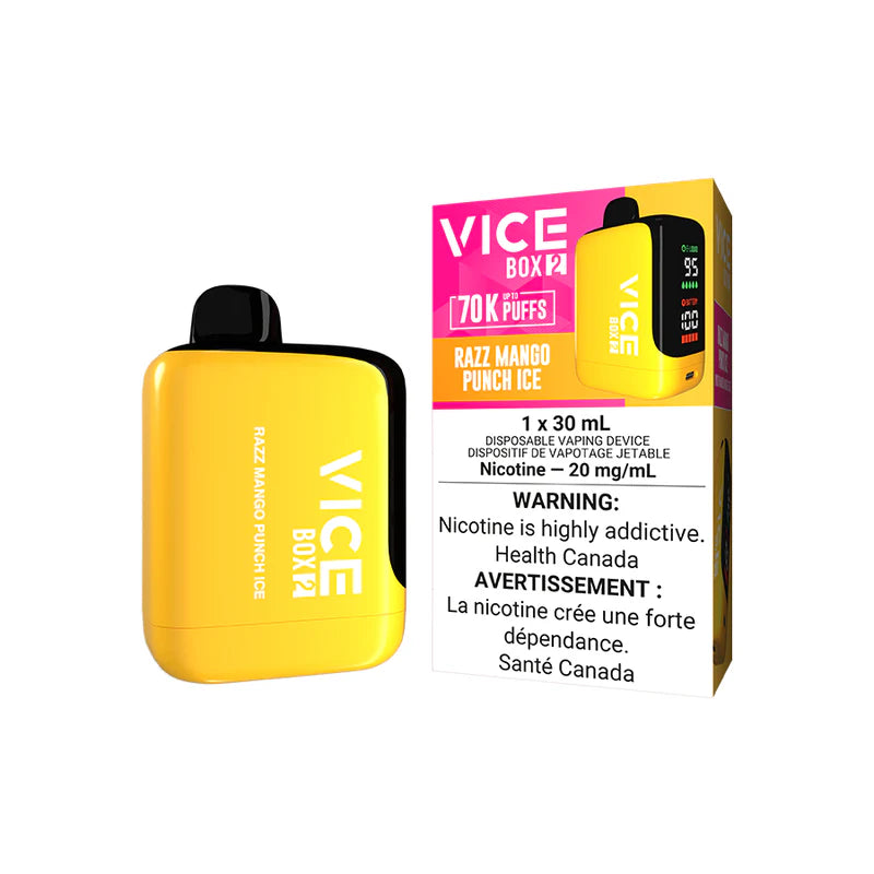 Vice Box 70K - Razz Mango Punch Ice - AB